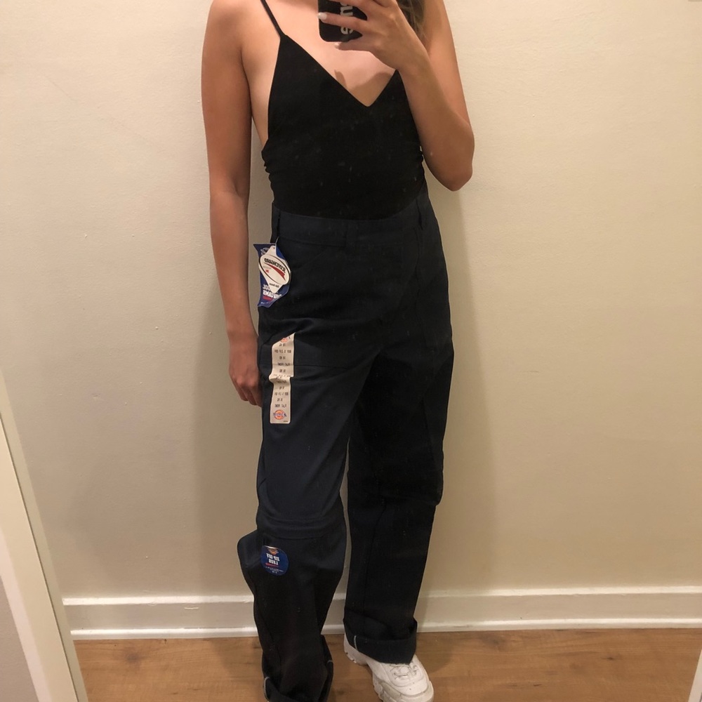 Dickies Straight Leg Navy Cargo Pants